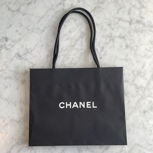 Authentic Chanel shopping bag